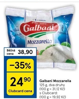 Sýr Mozzarella Galbani