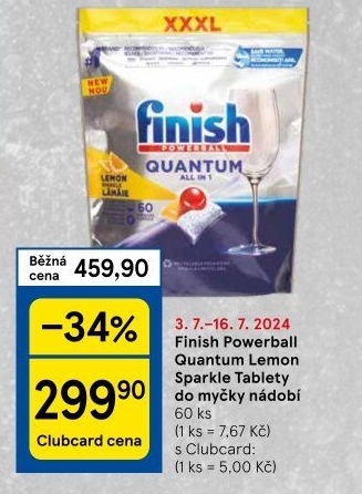 Tablety do myčky Quantum Finish