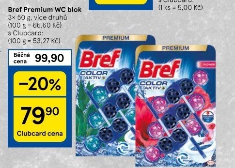 WC blok tuhý Premium Bref