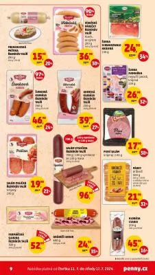 akční leták Penny Market 11.7.2024-17.7.2024