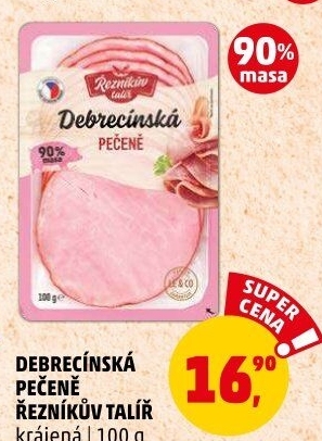 Debrecínská pečeně Řezníkův talíř