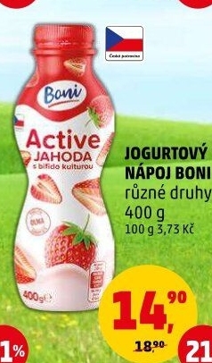 Jogurtový nápoj Boni