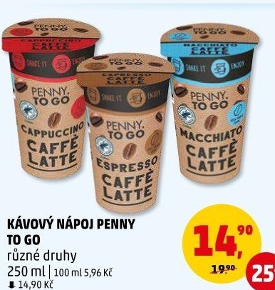 Ledová káva Penny To Go