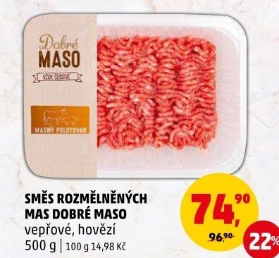 Mleté maso mix Dobré maso