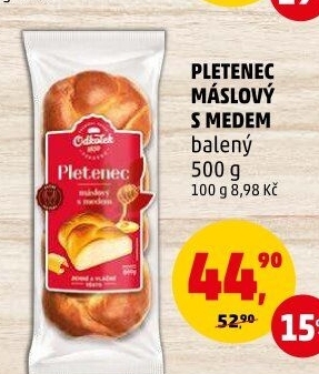 Pletenec máslový Odkolek