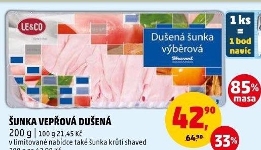 Šunka krůtí LE&amp