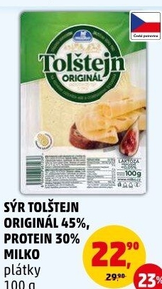 Sýr Tolštejn protein Milko