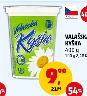 Valašská kyška Mlékárna Valašské Meziříčí