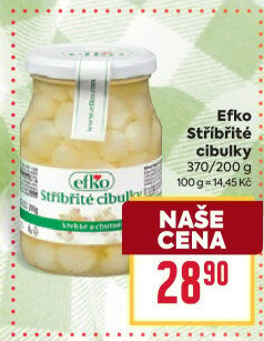 Cibulky stříbřité Efko