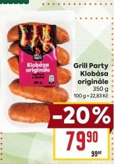 Klobása Originále Grill Party