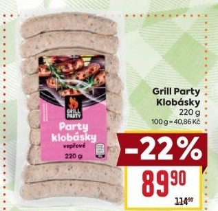 Klobásky Grill Party