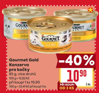 Konzerva pro kočky Gold Gourmet Purina
