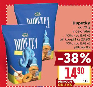 Preclíky Dupetky Alka