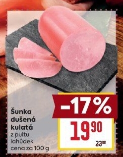 Šunka dušená kulatá