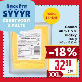 Sýr Gouda 48%