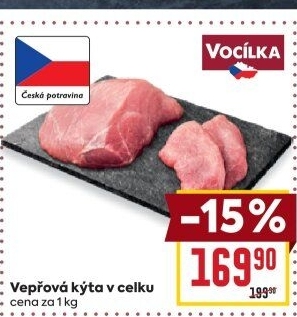 Vepřová kýta Vocílka