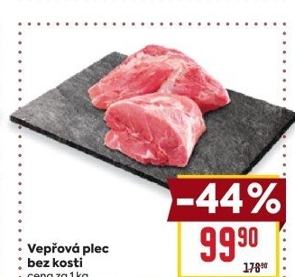 Vepřová plec bez kosti