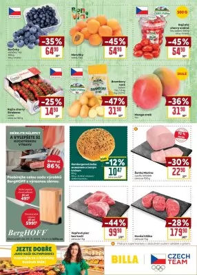 akční leták BILLA 10.7.2024-16.7.2024