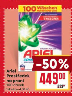 Prací prostředky Ariel