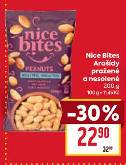 Pražené arašídy Nice Bites