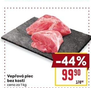 Vepřová plec bez kosti