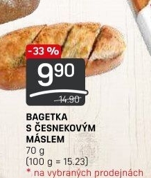 Bageta česneková