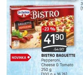 Bageta k rozpečení mražená Bistro Dr. Oetker