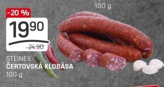 Čertovská klobása Steinex