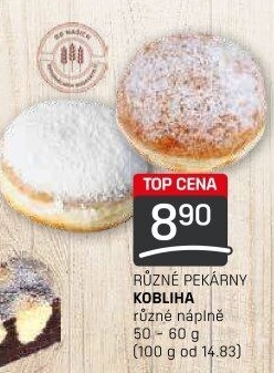 Kobliha s náplní