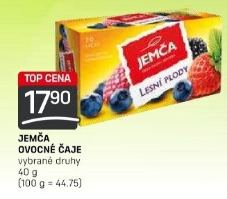 Ovocný čaj Jemča
