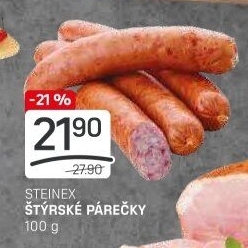 Párečky štýrské Steinex