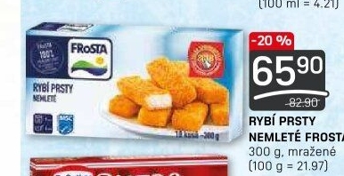 Rybí prsty nemleté mražené Frosta