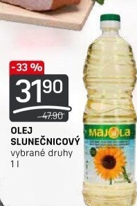 Slunečnicový olej Majola