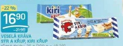 Sýr a křup Veselá kráva