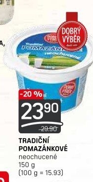 Tradiční pomazánkové Dobrý Výběr