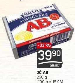 Tuk Jihočeské AB Madeta