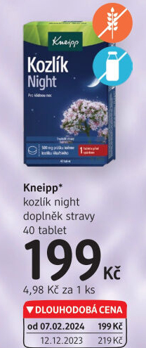 Doplněk stravy Kozlík na spaní Kneipp