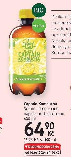 Kombucha Bio Captain Kombucha