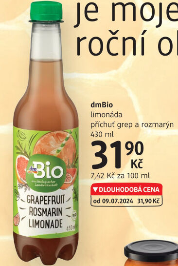 Limonáda dm Bio
