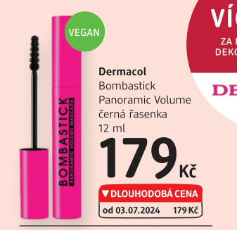 Řasenka Bombastick Panoramic Volume Dermacol