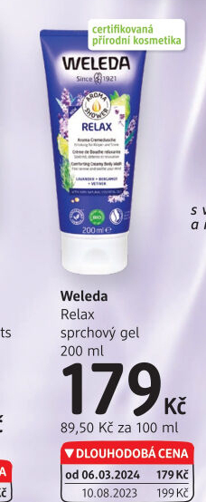 Sprchový gel Weleda