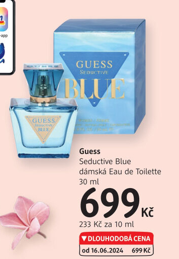 Toaletní voda dámská Blue Seductive Guess