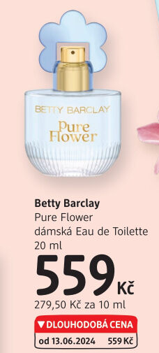 Toaletní voda dámská PureFlower Betty Barclay
