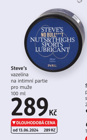 Vazelína na intimní partie pánská Steve'