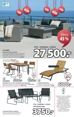 akční leták Jysk 10.7.2024-13.8.2024
