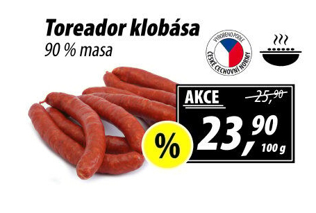 Klobása Toreador