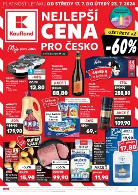 akční leták Kaufland 17.7.2024-23.7.2024
