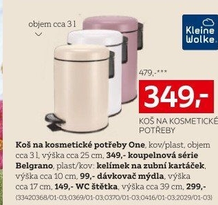 KOŠ NA KOSMETICKÉ POTŘEBY