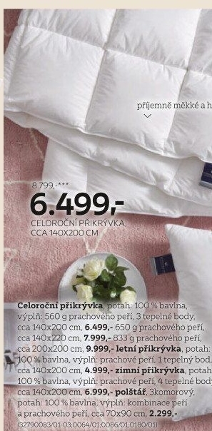 LETNÍ PŘIKRÝVKA