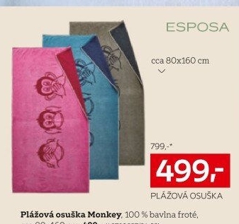 OSUŠKA NA PLÁŽ